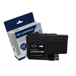 Brother LC-3333BK Compatible Black High Yield Ink Cartridge - 3,000 Pages