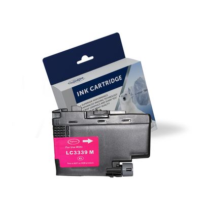 Brother LC-3339XLM, Premium Compatible Magenta High Yield Ink Cartridge - 5,000 Pages
