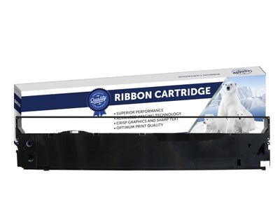 Premium Compatible Epson C13S015019, 8750 Black Nylon Printer Ribbon