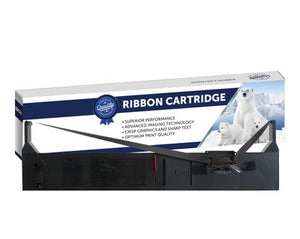 Premium Compatible Epson C13S015055, 8766 Black Nylon Printer Ribbon