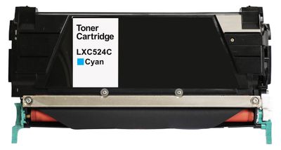 Premium Compatible Lexmark C5240CH Cyan High Yield Toner Cartridge
